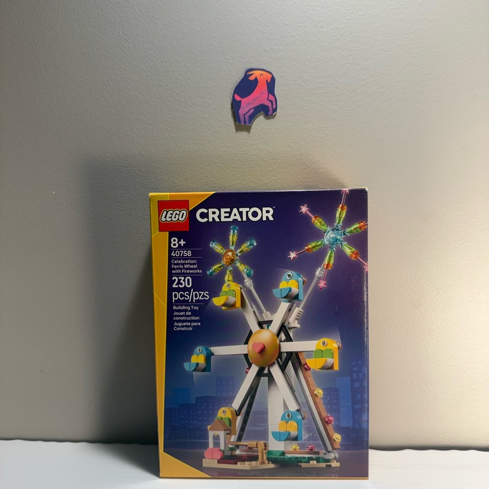 LEGO Creator Celebration Fireworks and Ferris Wheel Set 40758 NIB
